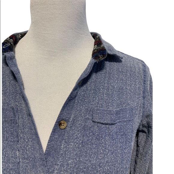 Twik | Blue & Multi Colour Pattern Button Down - Picture 5 of 6